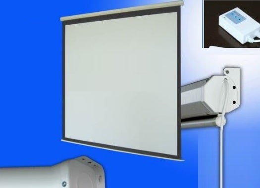 Màn chiếu điện Da-Lite 300 inch với viền đen chuyên nghiệp